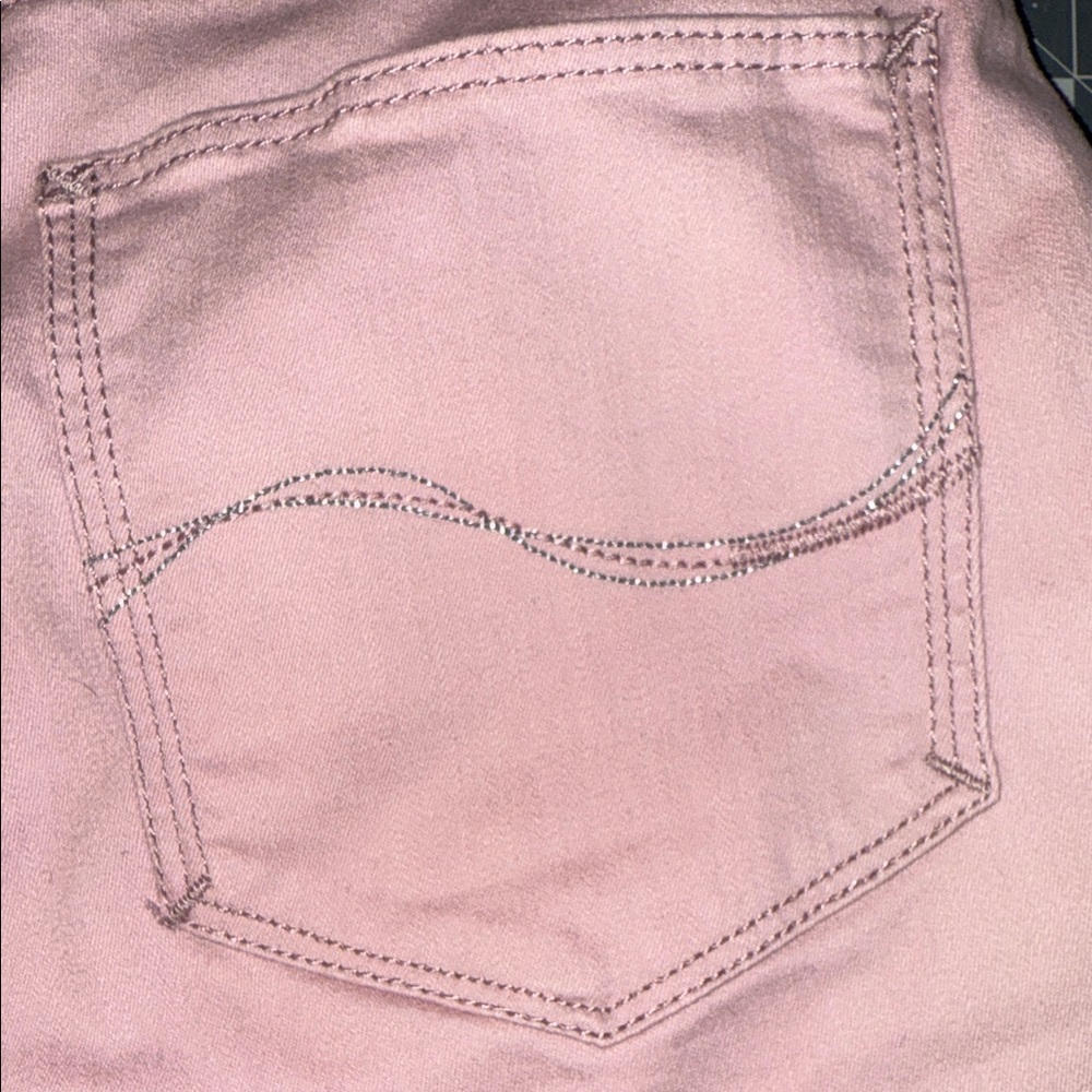 Lee Women's Soft Pink Capri Jeans size 12 - Picture 12 of 12